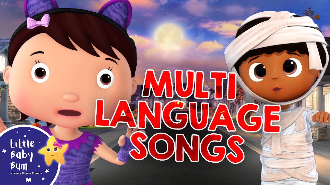 Trick Or Treat Song 🎶 Multi Language Nursery Rhymes and Kids Songs ...