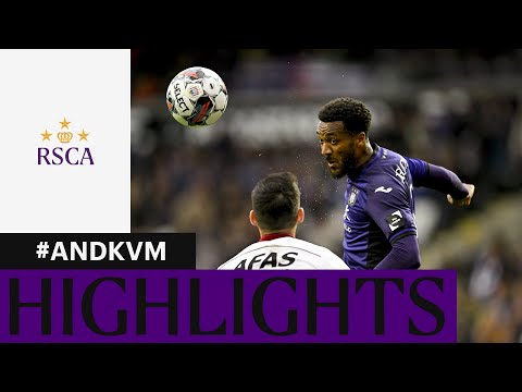 Anderlecht Mechelen Goals And Highlights