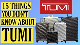 15 Things You Didn't Know About TUMI
