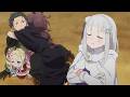 Emilia Jealous Face is Too Cute 😍 Re:Zero Season 4 Episode 4