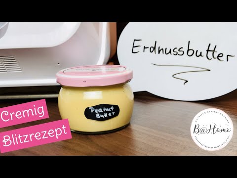 Cremige DIY Peanut butter ??? – Erdnussbutter – Monsieur Cuisine Connect/Plus