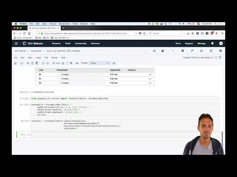 Applied Crossvalidation and Hyperparameter-Tuning using Apache SparkML and Gradient Boosted Trees
