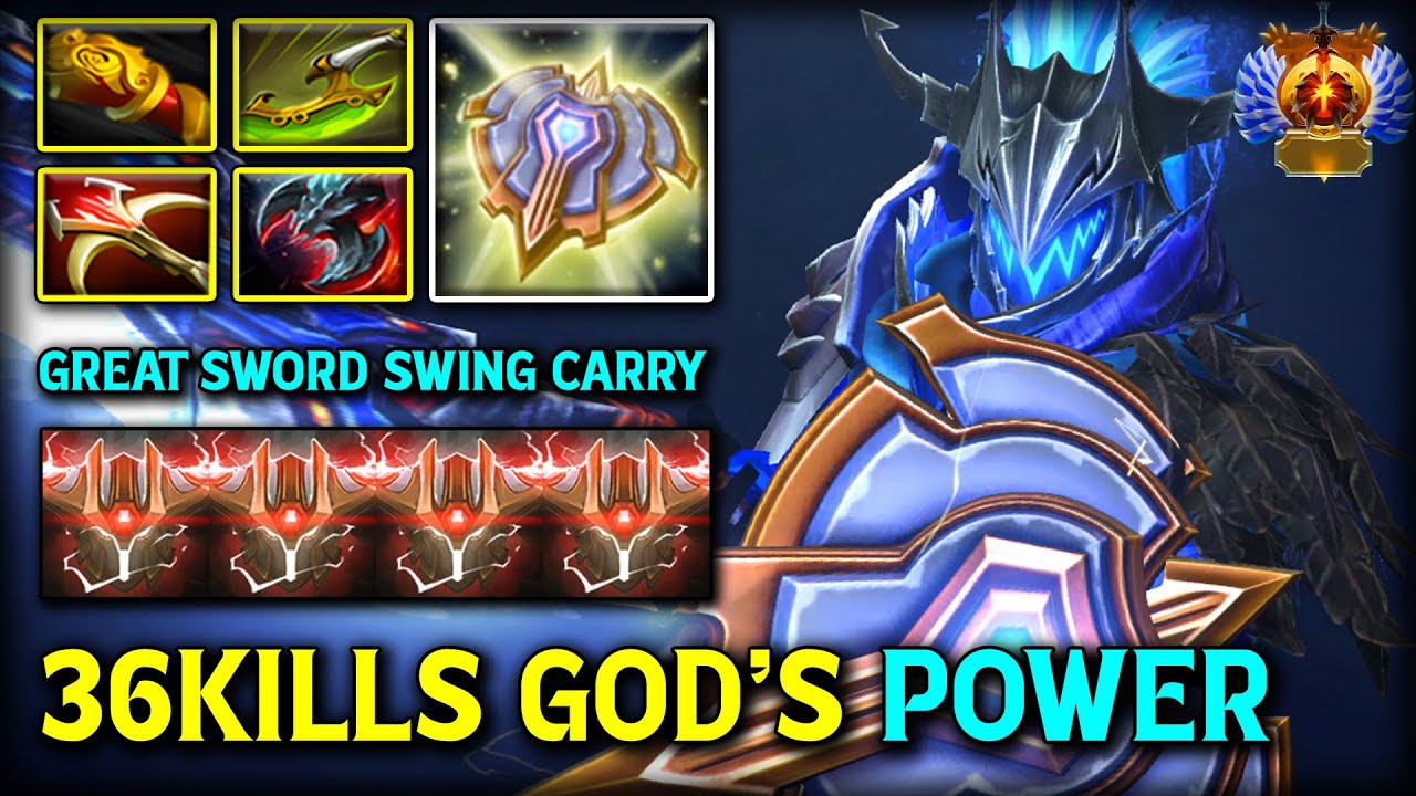 EPIC 36KILLS GOD'S POWER CARRY SVEN JUST FEW SWINGS OF HIS SWORD Enough to Slay on his Hapless Foes