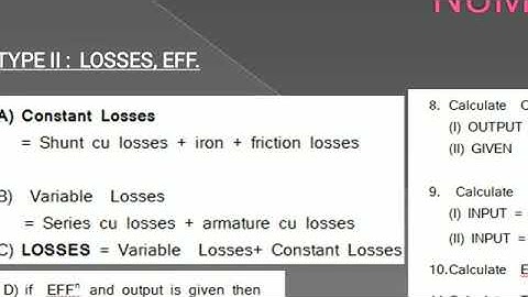 EE 206 DC generator Numerical By ASR Ajm