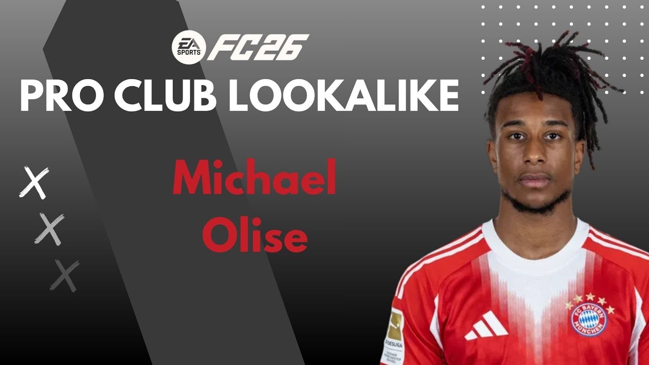 EA FC 26 MICHAEL OLISE FACE CREATION Pro Clubs LOOKALIKE