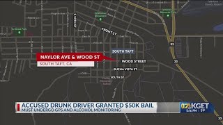 Kern County judge sets bail at $50K for DUI murder suspect with prior DUI conviction