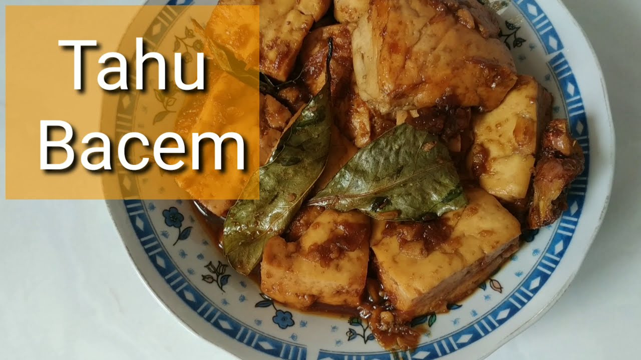 Resep Tahu Bacem YouTube