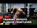 Street workout  training for hefesto frontlever planche  daniel flefil