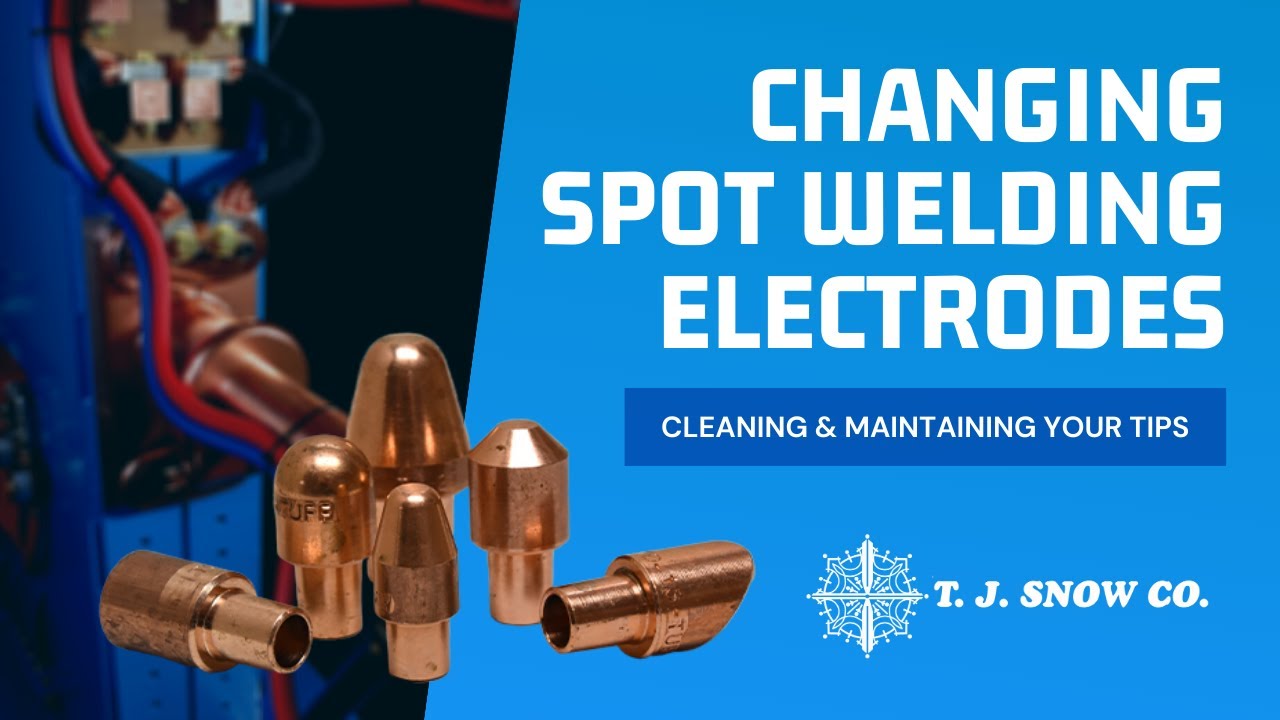 How to clean and maintain welding tool electrodes