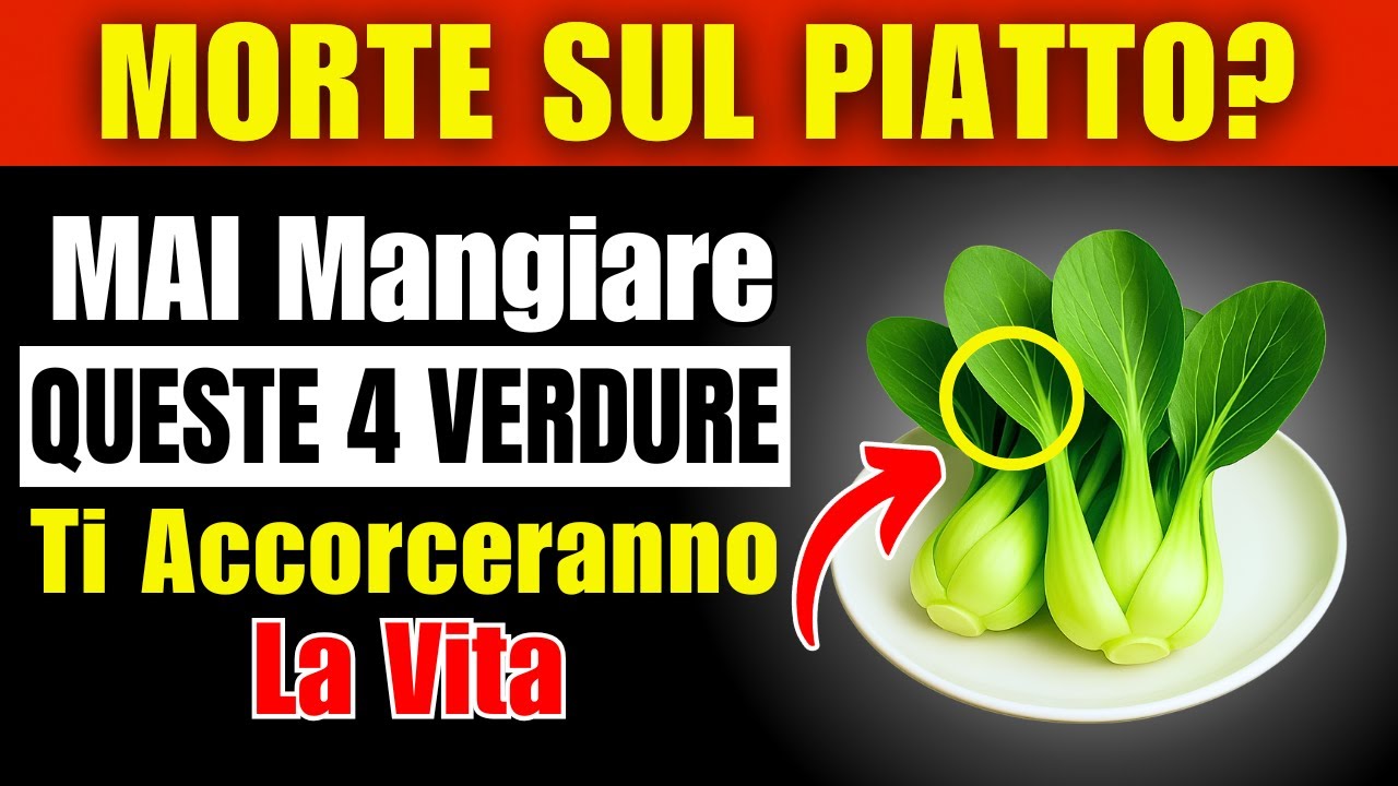 ANZIANI: 4 PEGGIORI verdure che non dovresti MAI mangiare! - E 4 ...
