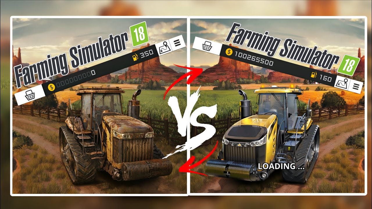 POOR VS RICH COMPETITION IN FS18 ! FS 18 MULTIPLAYER - HARVEST WHEAT | TIMELAPSE 