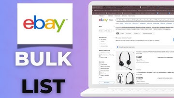 How to Bulk List on eBay Using CSV Full Tutorial