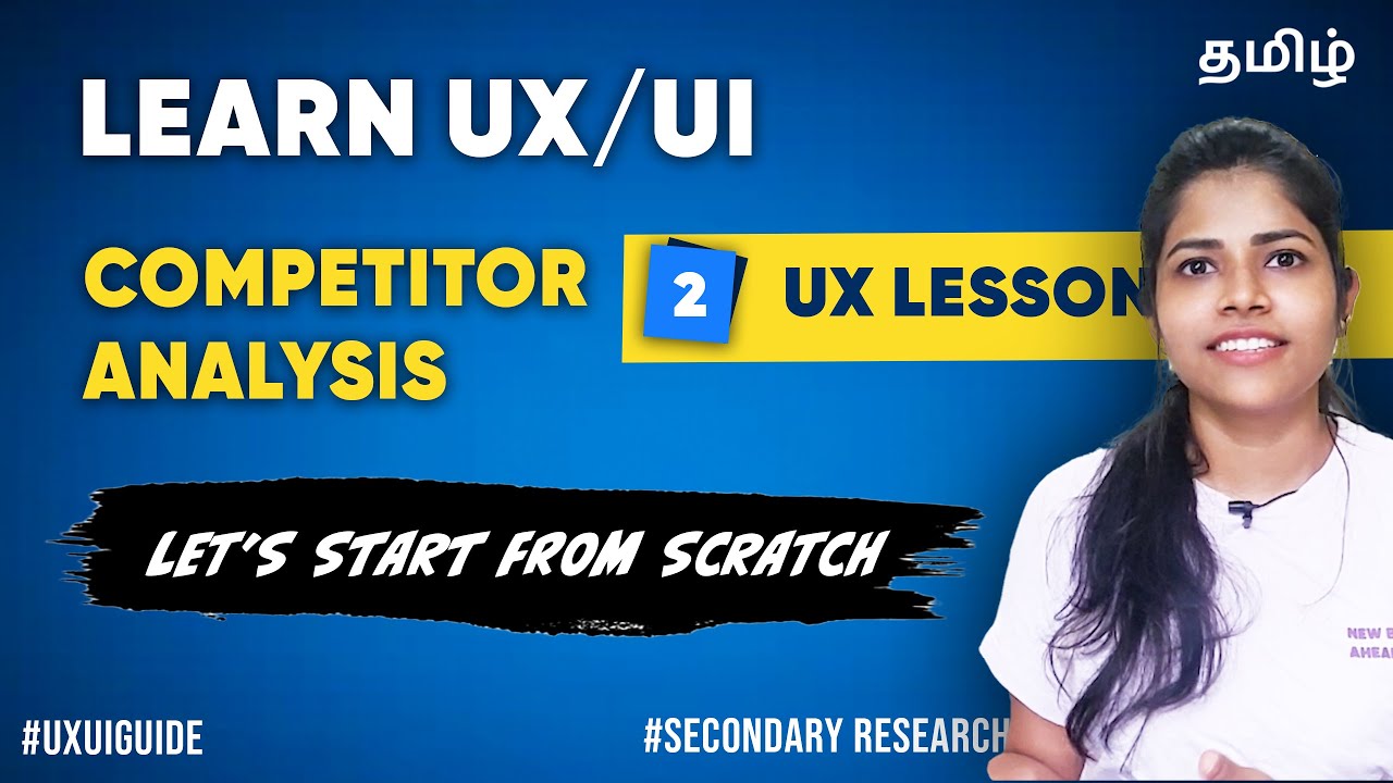 Outline Video Competitor Analysis | Secondary Research | UX Lesson 2 | Learn UX/UI From scratch