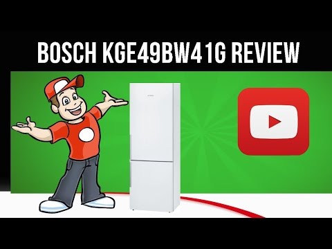 Bosch KGE49BW41G - Fridge Freezer - KGE49BW41G Review