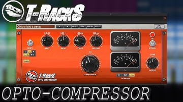 IK multimedia T-RackS Opto Compressor EXPLAINED (read description)