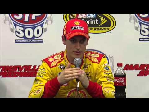 Joey Logano Martinsville Post Qualifying