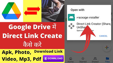 Google Drive Me Direct Link Create Kaise Kare