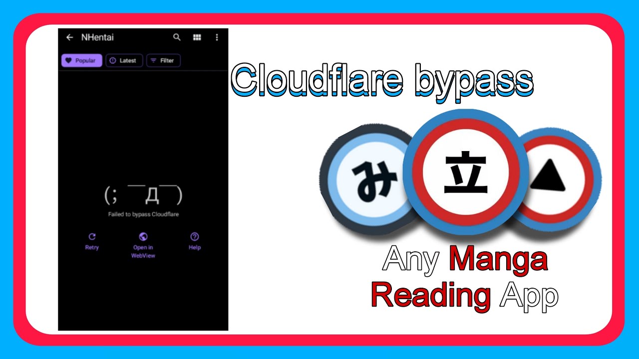 How To Fix Cloudflare Error In Tachiyomi