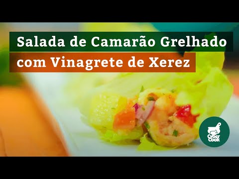 Vídeo: Salada De Camarão, Parmesão E Cereja