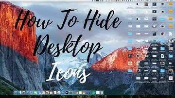 How To Hide Desktop Icons with single click!