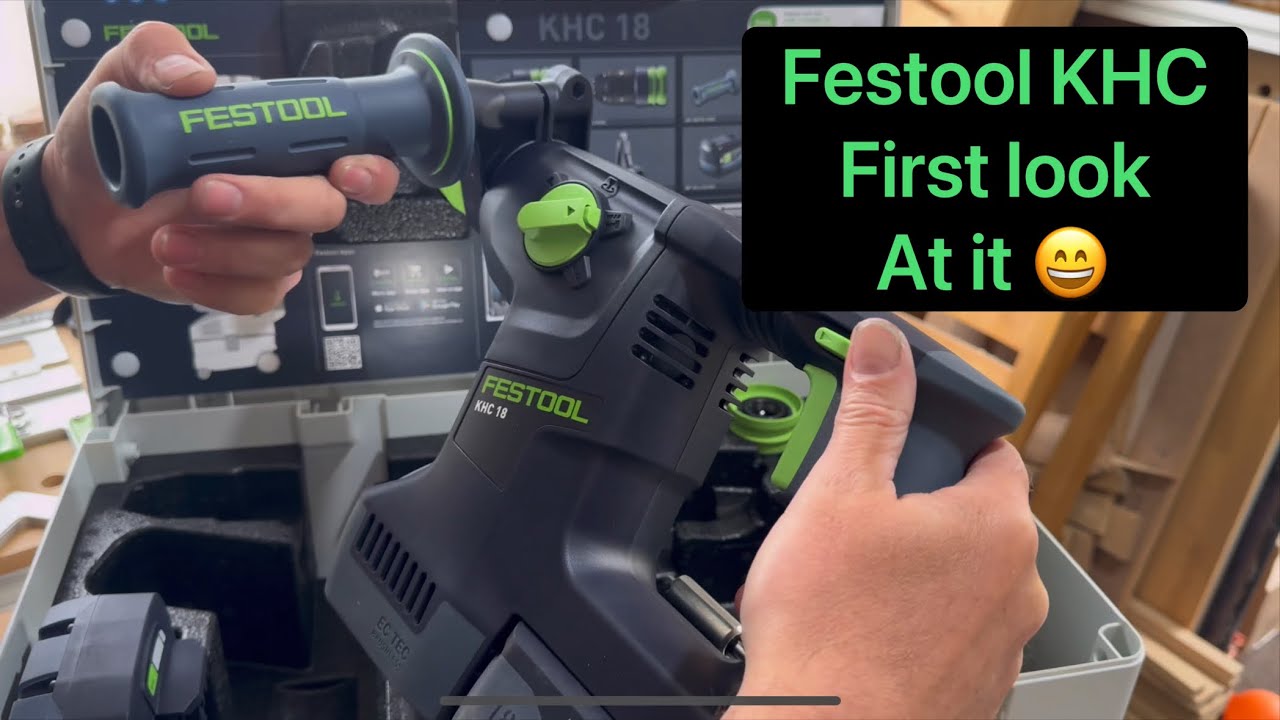 Festool SDS Bohrhammer-Bohrfutter - Schneller Werkzeugwechsel Ohne Werkzeuge | SDS-Plus Aufnahme