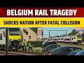 Belgium Rail Tragedy: Train Crashes into School Minibus, Rescue Operation Underway | World News