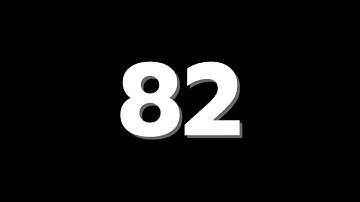 82 Second Countdown Timer With Sound Effect