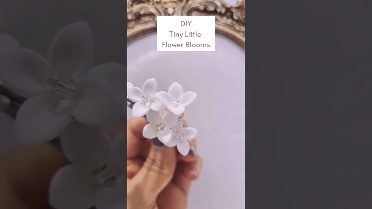 Secret Reveals How to make flower hairpins DIY Hair Accessories Making at home Easy beginner craft