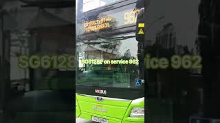 [SMRT] MAN ND323F A95 Euro 6 batch 1 SG6128P on service 962.