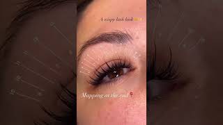 WISPY LASH EXTENSIONS- MAPPING AT THE END👀