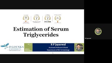 Estimation of Triglycerides