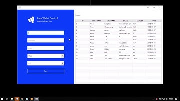 JavaFX Inserting & Retrieving User Data to Tableview [ Free Code ]