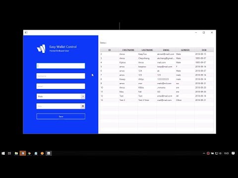 JavaFX Inserting & Retrieving User Data to Tableview [ Free Code ]