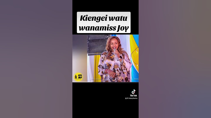 Watu wa JCM wanauliza Joy mama Kanisa