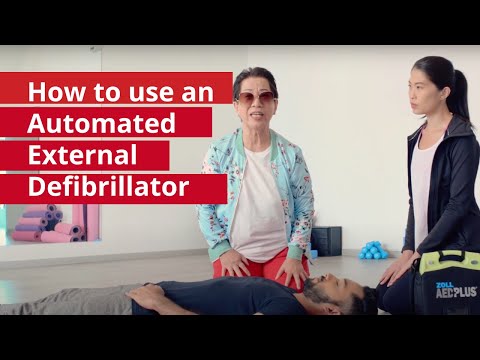 How to use an Automated External Defibrillator (AED)?