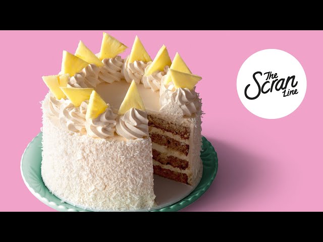 How To Make A Pineapple Rum Cake - The Scran Line