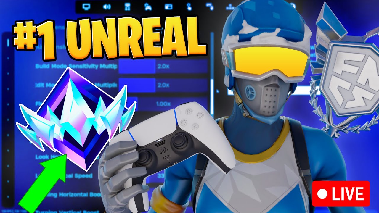 #1 PRO Unreal Controller Player With HANDCAM 🎮