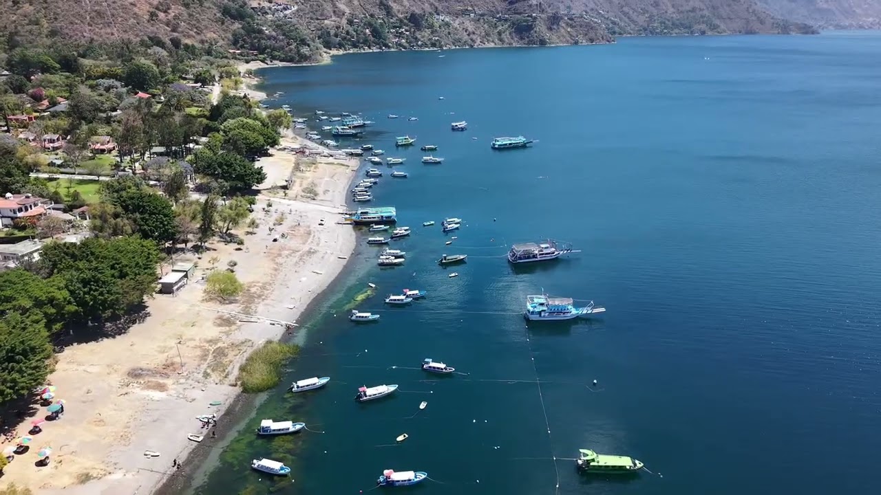 Lake Atitlan,  the towns Around the lake  , San Marcos,  Panajachel, San Pedro La Laguna Guatemala. 