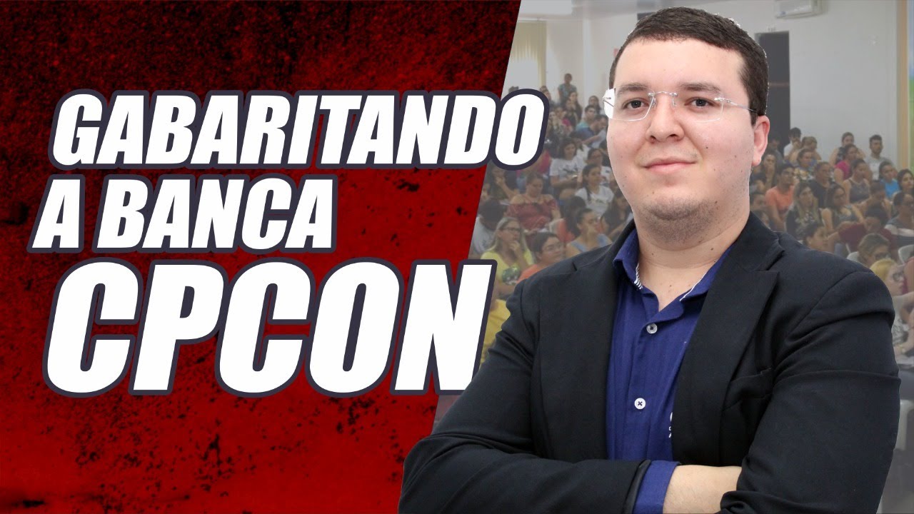 Gabaritando a banca CPCON | Prof. Edson