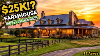 Information 10 Hidden Oklahoma Farmhouses With Land You Won’t Believe! 1 Has 97 Acres! Update