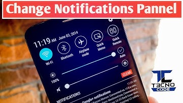 Change Notification Panel of Any Android (NO ROOT)