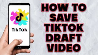 How to Save TikTok Draft Video | How To Save Tik Tok Draft Video In Gallery