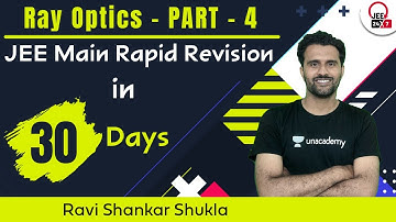 Ray Optics 4 | Prism | JEE Rapid Revision in 30 Days | JEE 24x7 | Ravi Shukla