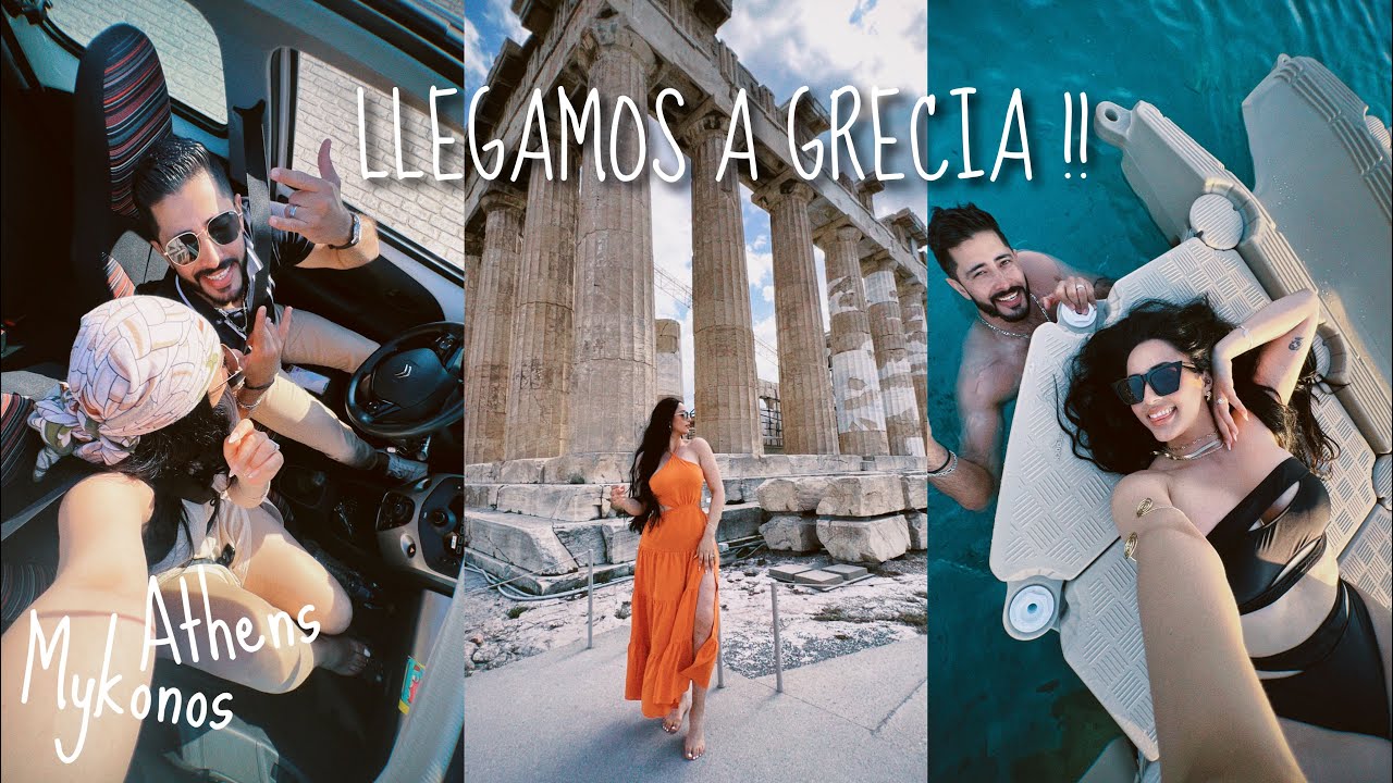 LLEGAMOS A GRECIAAAA!!! CHEOWWWW FUGA A LA PLAYA