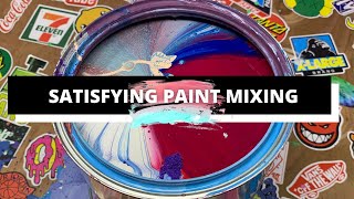 SATISFYING PAINT MIX | MYSTERY COLOR?