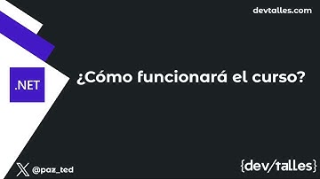 [S1/L01] .NET Fullstack: Arquitectura limpia al frontend y Blazor - ¿Cómo funcionará el curso?