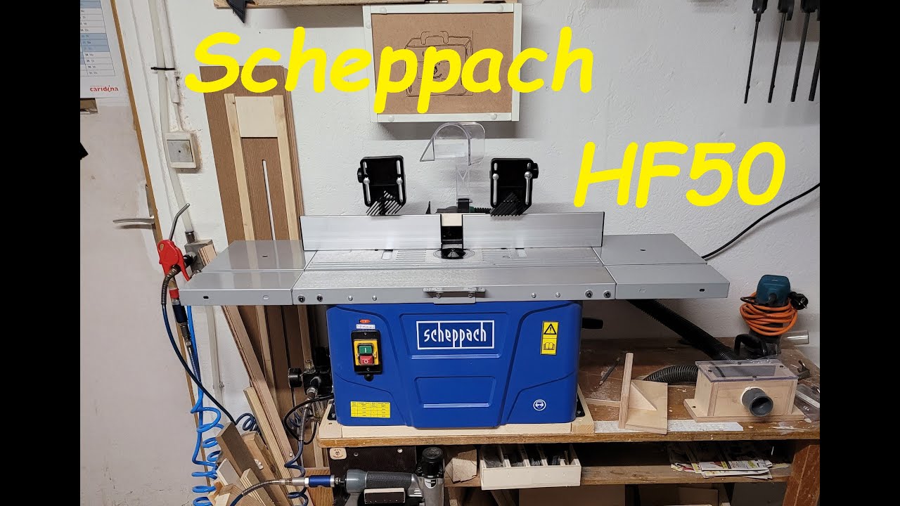 Scheppach HF50  Fräsmaschine !!!  Top oder Flop?