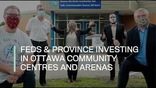Feds and province investing in Ottawa community centres and arenas