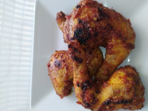 Masakan Resep di deskripsi ( ayam bakar bumbu rujak Yang Bernutrisi Baik