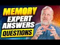 Memory expert answers your questions